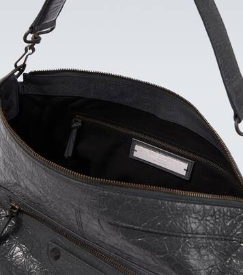 Bolso al hombro Le City Moto Medium de piel | Balenciaga