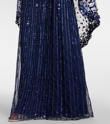 Caped embellished gown | Jenny Packham