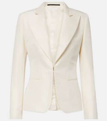 Silk faille blazer | Gucci