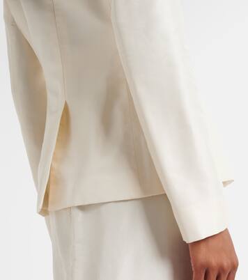 Silk faille blazer | Gucci