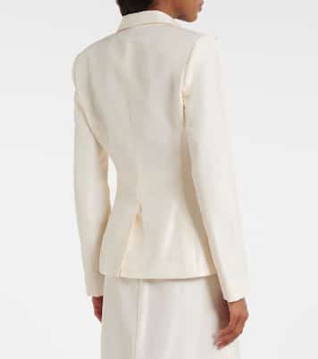 Silk faille blazer | Gucci