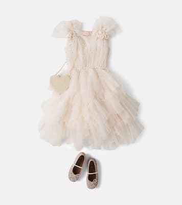 Robe Etching en tulle à ornement et finitions en coton | Tutu Du Monde