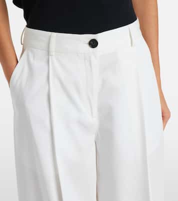 Weite Hose aus Baumwolle | Toteme