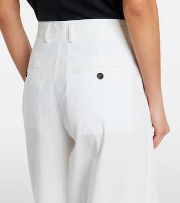 Weite Hose aus Baumwolle | Toteme
