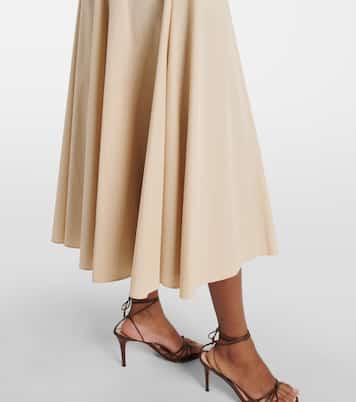 Abito chemisier in misto cotone con cintura | Tory Burch