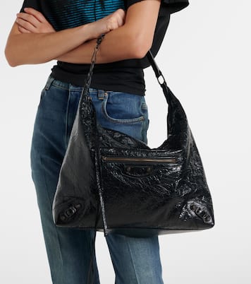 Le City Medium leather shoulder bag | Balenciaga