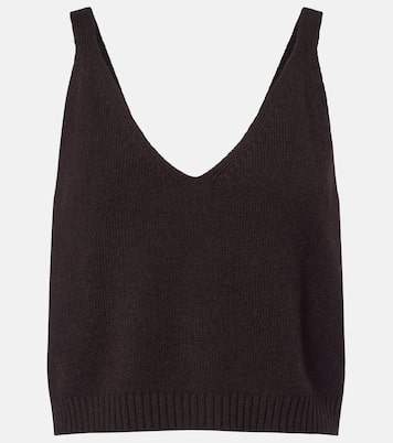 Violia cashmere crop top | Lisa Yang