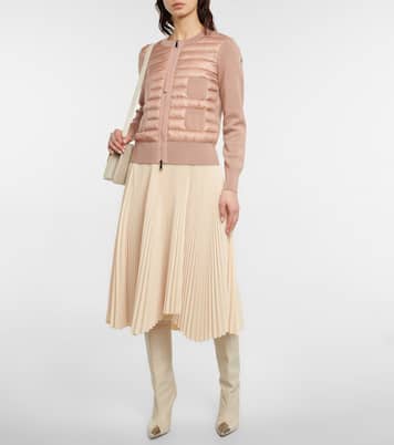 Daunenjacke aus Shell und Wolle | Moncler