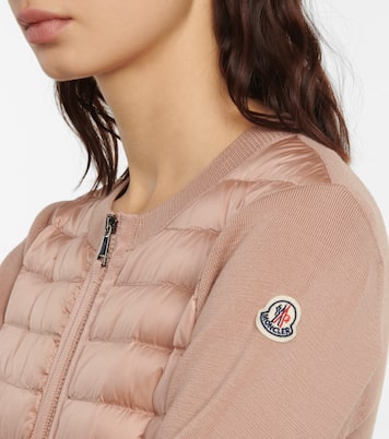 Daunenjacke aus Shell und Wolle | Moncler