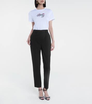 Schmale High-Rise-Hose | Dolce&Gabbana
