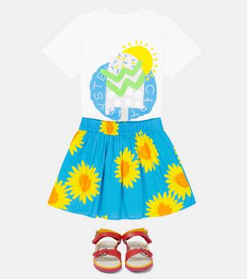 Printed cotton skirt | Stella McCartney Kids