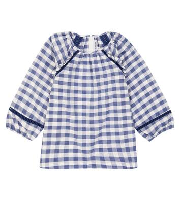 Checked cotton blouse | Tartine et Chocolat