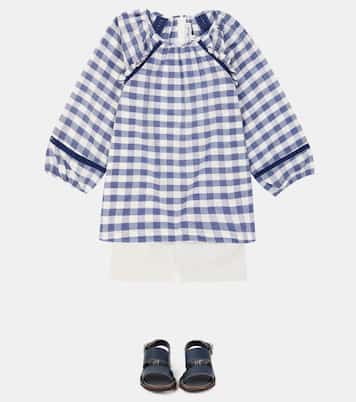 Checked cotton blouse | Tartine et Chocolat