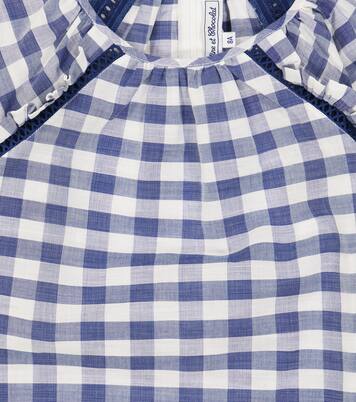 Checked cotton blouse | Tartine et Chocolat