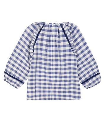 Checked cotton blouse | Tartine et Chocolat