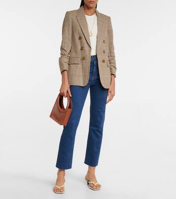 Jeans ajustados Ryleig de tiro alto | Veronica Beard