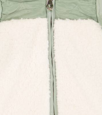 Baby Steppjacke mit Teddyfleece | Chloé Kids