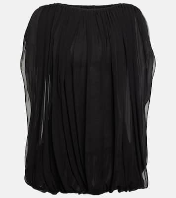 Top aus Seidenchiffon | Rick Owens