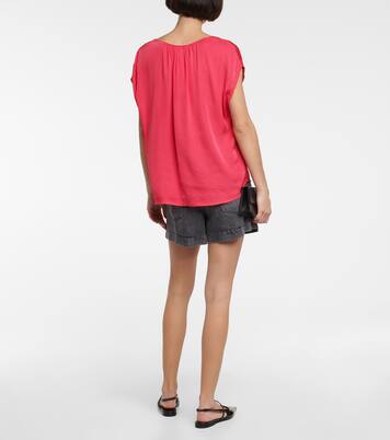 Top Kali aus Satin | Velvet