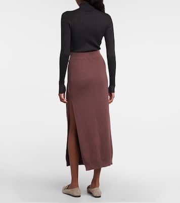 Midirock aus Baumwolle | Brunello Cucinelli