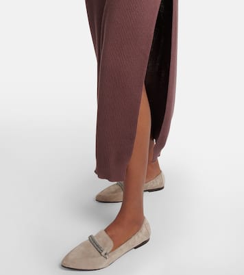 Midirock aus Baumwolle | Brunello Cucinelli