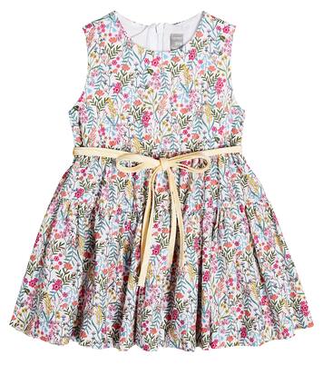 Baby - Abito in cotone con balze | Il Gufo