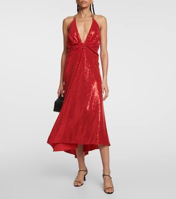 Robe midi à sequins | Dodo Bar Or