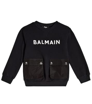 Sweatshirt aus Baumwolle | Balmain Kids