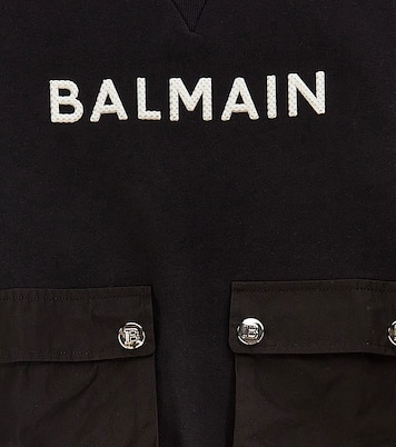 Sweatshirt aus Baumwolle | Balmain Kids