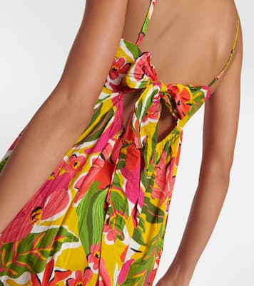 Bedrucktes Top Kayla aus Baumwolle | Velvet