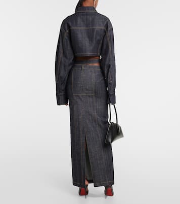 Maxirock Ararat aus Denim | The Mannei