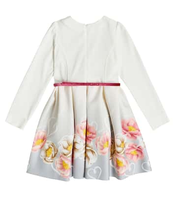 Floral pleated dress | Monnalisa