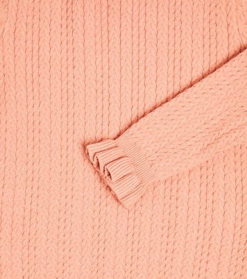 Jevo cable-knit cotton sweater | Louise Misha