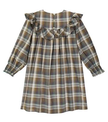 Emma checked cotton dress | C'era Una Volta