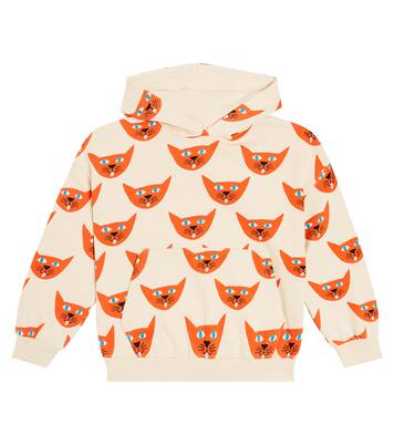 Cat cotton jersey hoodie | Jellymallow
