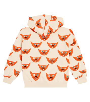 Cat cotton jersey hoodie | Jellymallow
