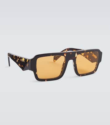 Eckige Sonnenbrille Symbole in Schildpattoptik | Prada