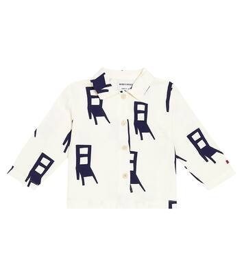 Baby printed cotton-blend shirt | Bobo Choses