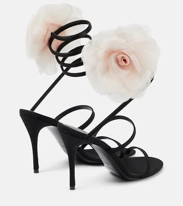 Verzierte Sandalen aus Satin | Magda Butrym