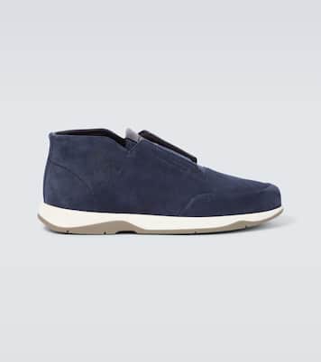 Échappée Scritto suede slip-on sneakers | Berluti