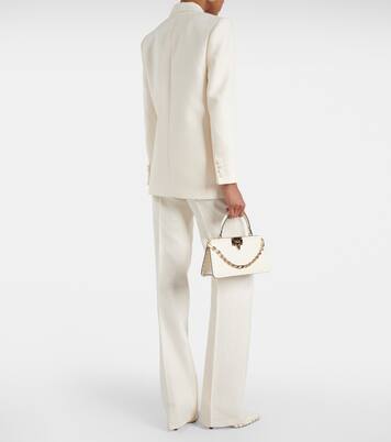 Blazer Toile Iconographe aus Crepe Couture | Valentino