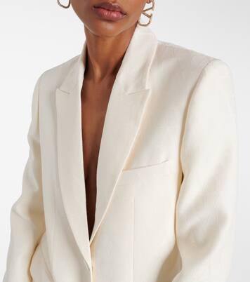 Blazer Toile Iconographe aus Crepe Couture | Valentino