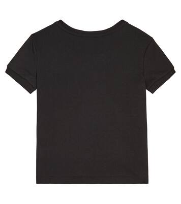 DG embellished cotton jersey T-shirt | Dolce&Gabbana Kids