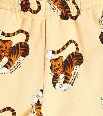 Panther printed cotton sweatpants | The Animals Observatory