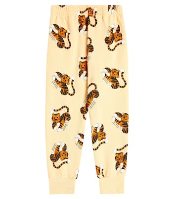 Panther printed cotton sweatpants | The Animals Observatory