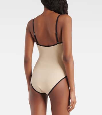 Stripe Edge swimsuit | Toteme