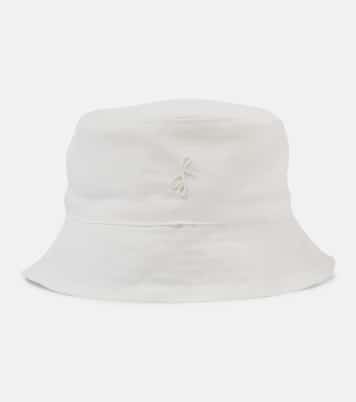 Monogram linen bucket hat | Ruslan Baginskiy