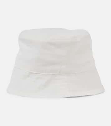Monogram linen bucket hat | Ruslan Baginskiy