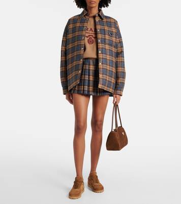 Trail suede sneakers | Prada