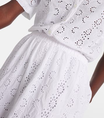 Midirock Amelia aus Baumwolle | Velvet